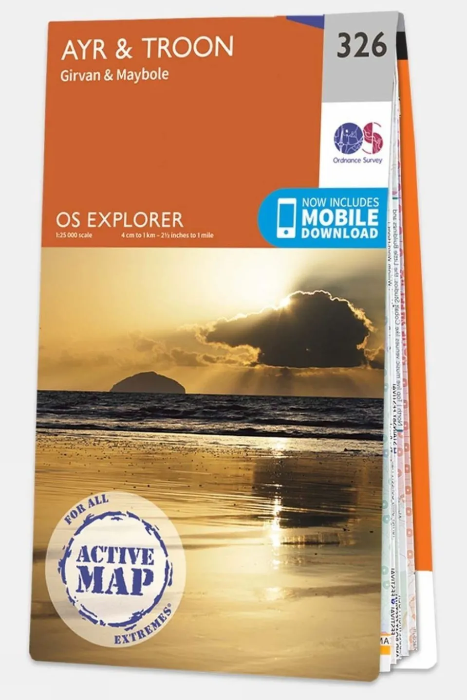 Active Explorer Map 326 Ayr and Troon