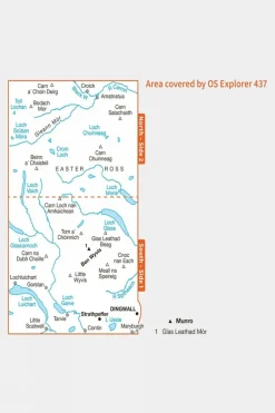 Active Explorer Map 437 Ben Wyvis and Strathpeffer