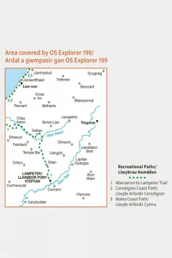 Active Explorer Map 199 Lampeter