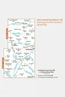 Active Explorer Map 328 Sanquhar and New Cumnock