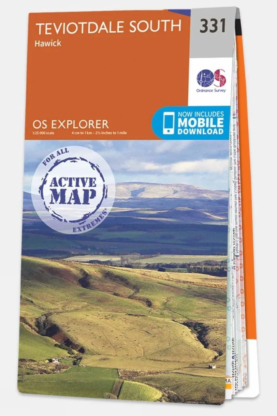 Active Explorer Map 331 Teviotdale South