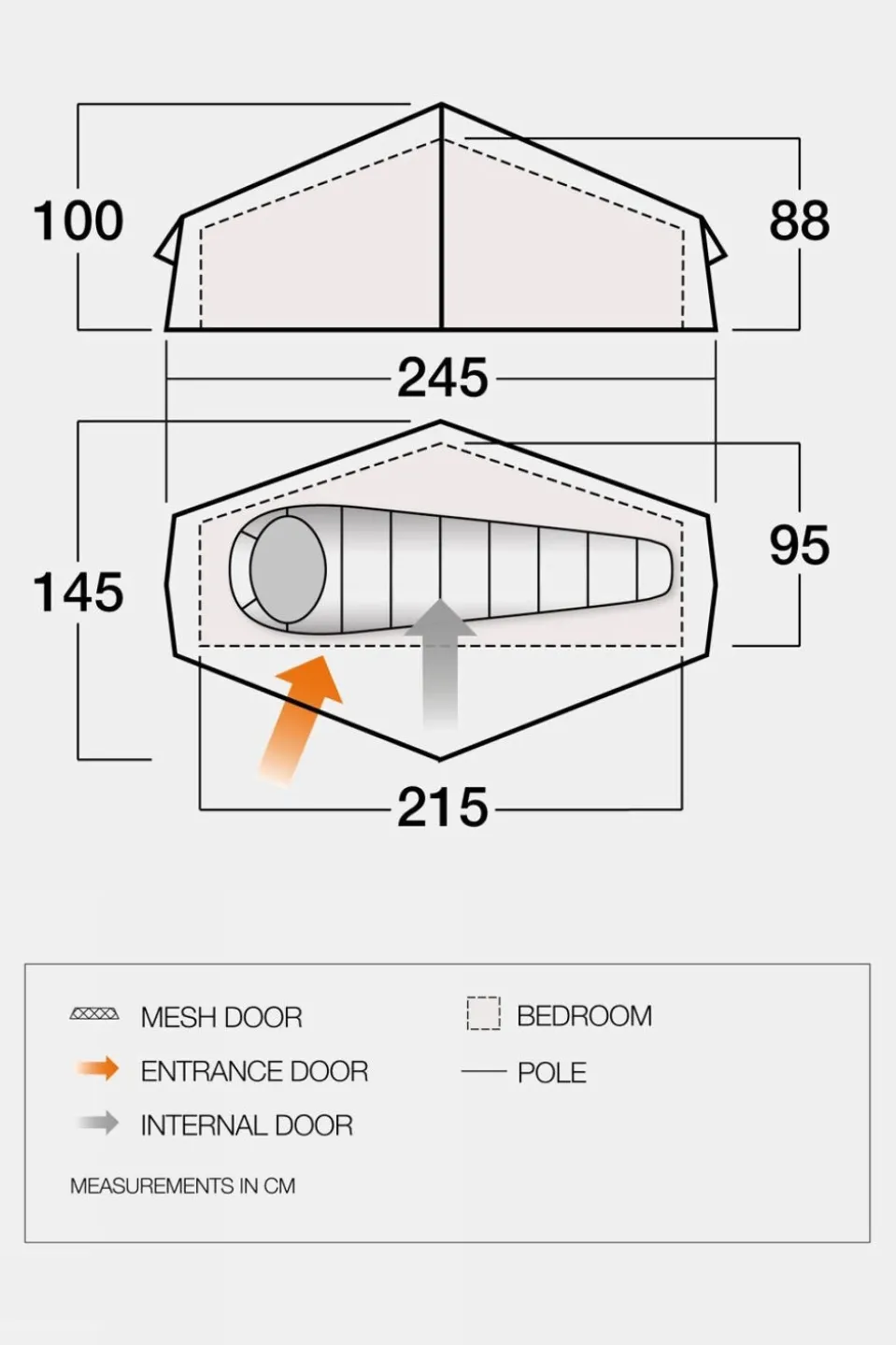 Apex Compact 100 Tent