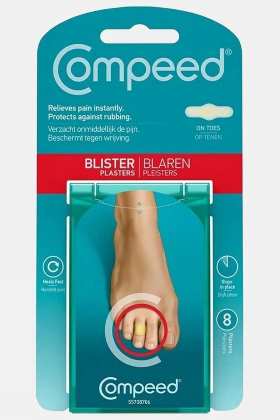Blister Plasters For Toes