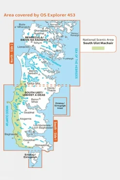 Explorer Map 453 Benbecula and South Uist