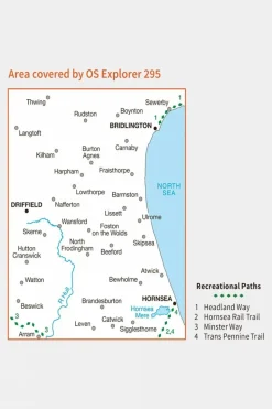 Explorer Map 295 Bridlington, Driffield and Hornsea
