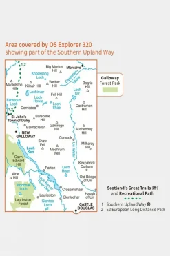 Explorer Map 320 Castle Douglas, Loch Ken and New Galloway