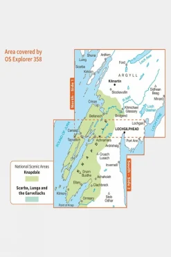 Explorer Map 358 Lochgilphead and Knapdale North