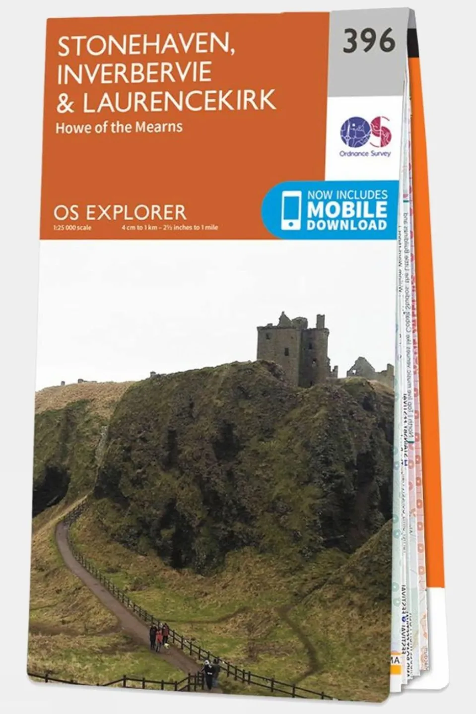 Explorer Map 396 Stonehaven, Inverbervie and Laurencekirk