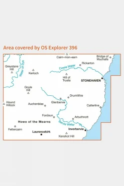 Explorer Map 396 Stonehaven, Inverbervie and Laurencekirk
