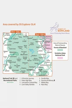Explorer Map OL41 Forest of Bowland and Ribblesdale