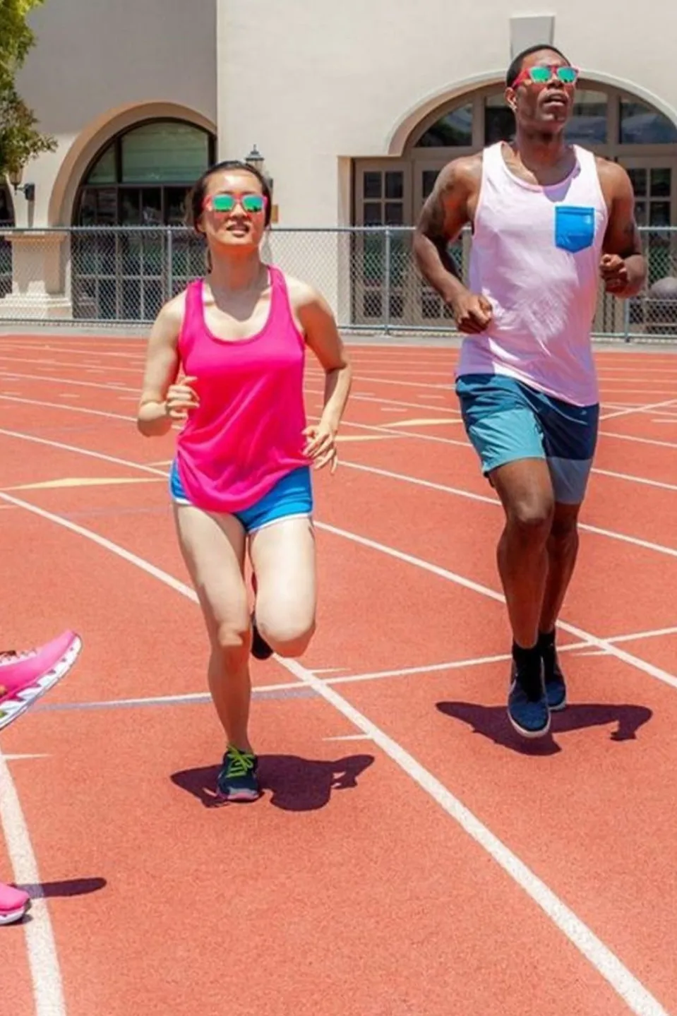 Flamingos on a Booze Cruise Sunglasses