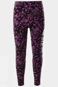 Girls Cotton Blend Big Logo Leggings 14+