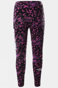 Girls Cotton Blend Big Logo Leggings 14+