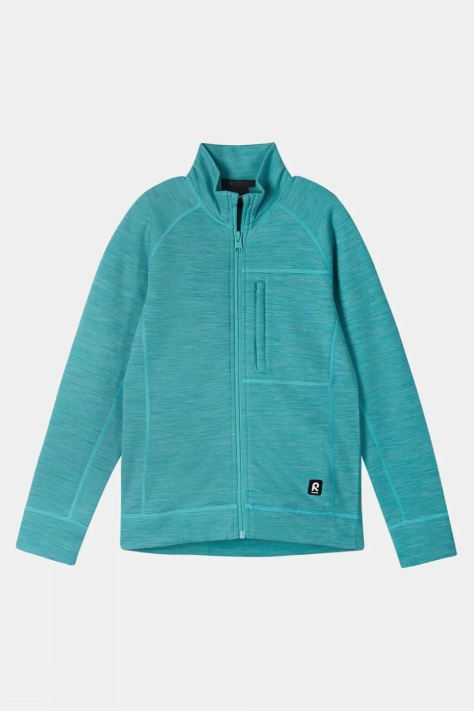 Girls Mist Full Zip Merino Fleece Jacket