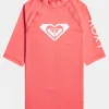 Girls Wholehearted Short Sleeve Rash Vest