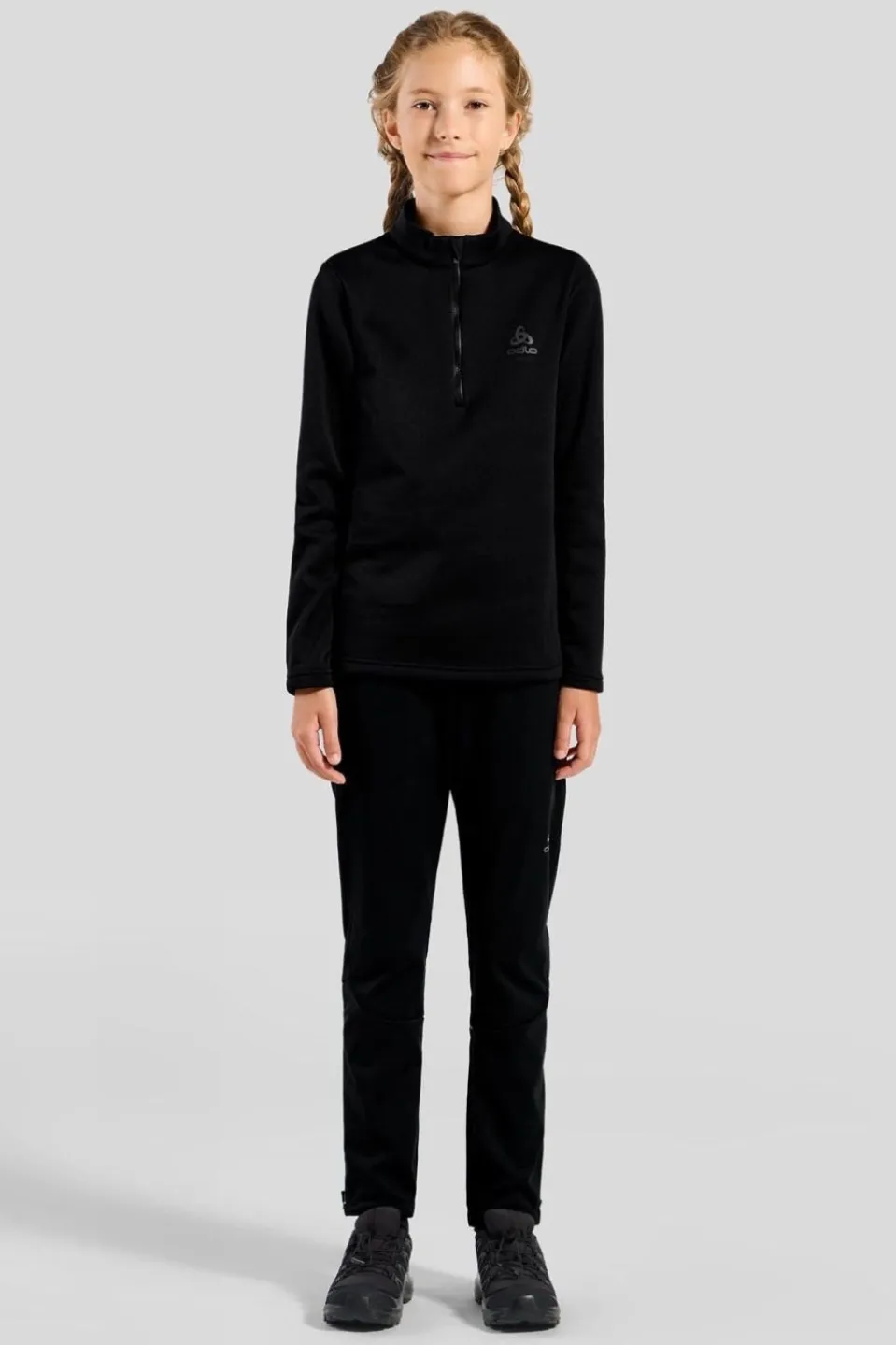 Kids Berra Half Zip Mid Layer Fleece