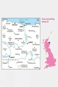 Landranger Map 29 Banff and Huntly