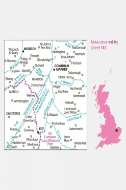 Landranger Map 143 Ely and Wisbech