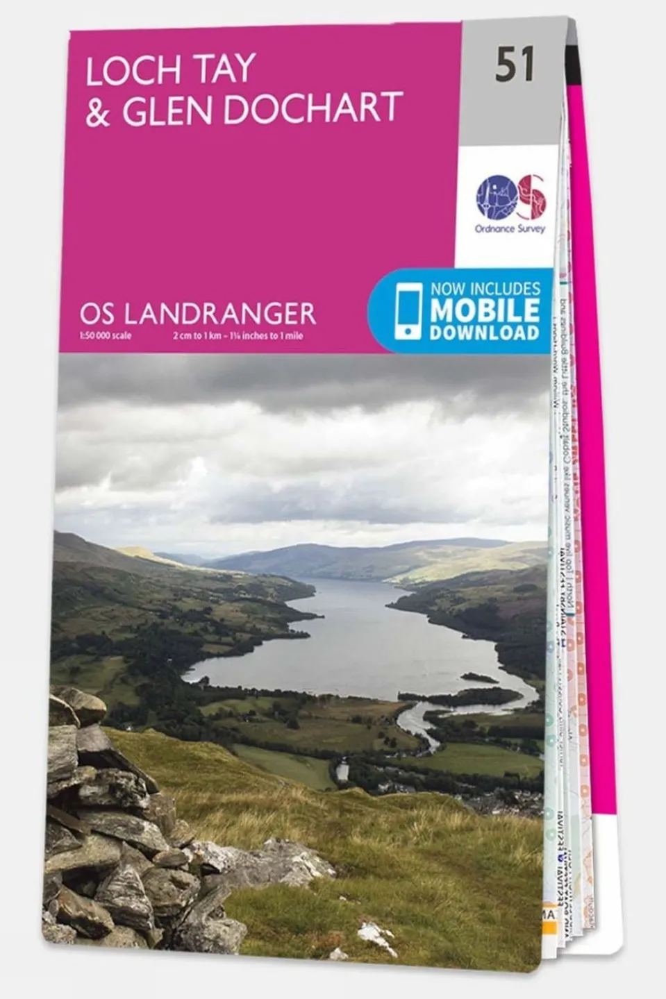 Landranger Map 51 Loch Tay and Glen Dochart