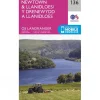 Landranger Map 136 Newtown and Llanidloes