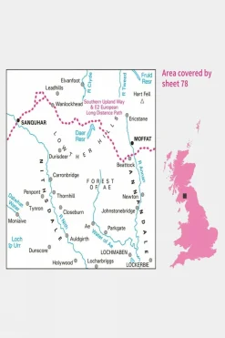 Landranger Map 78 Nithsdale and Annandale