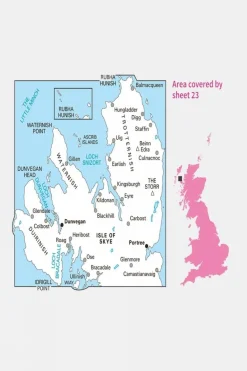 Landranger Map 23 North Skye