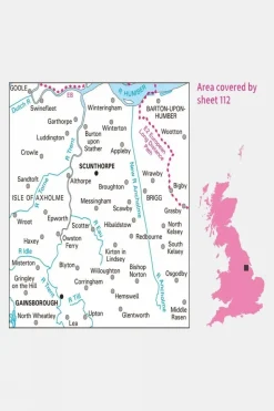 Landranger Map 112 Scunthorpe and Gainsborough