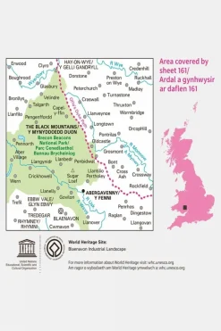 Landranger Map 161 The Black Mountains