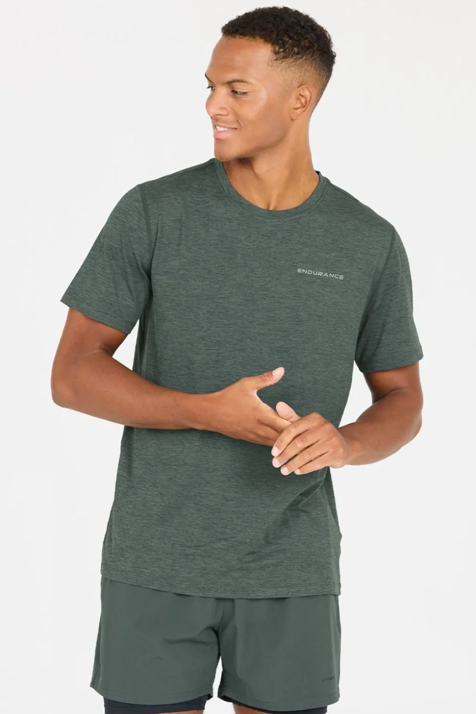 Mens Abdon Melange T-Shirt