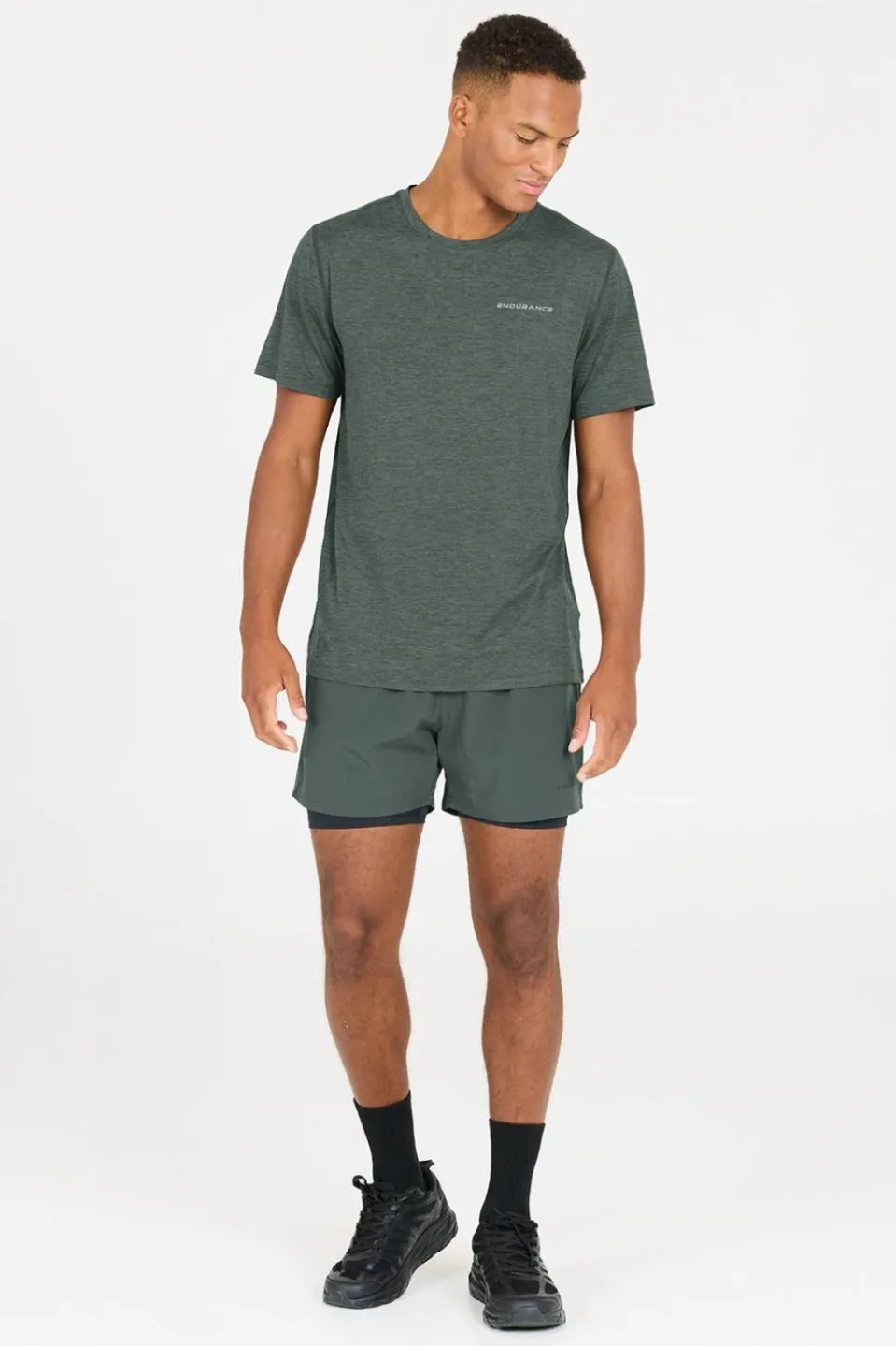 Mens Abdon Melange T-Shirt