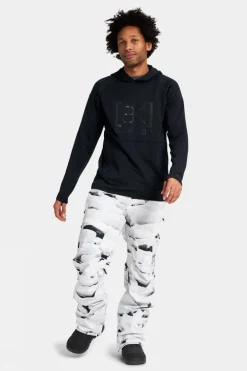 Mens [ak] Helium Grid Hooded Pullover Fleece