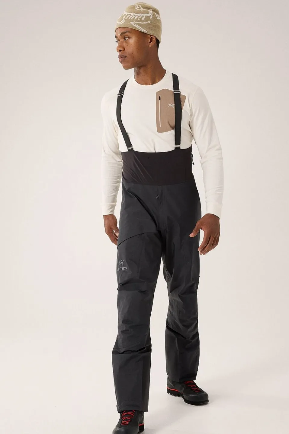 Mens Alpha Sv Bib Waterproof Trousers