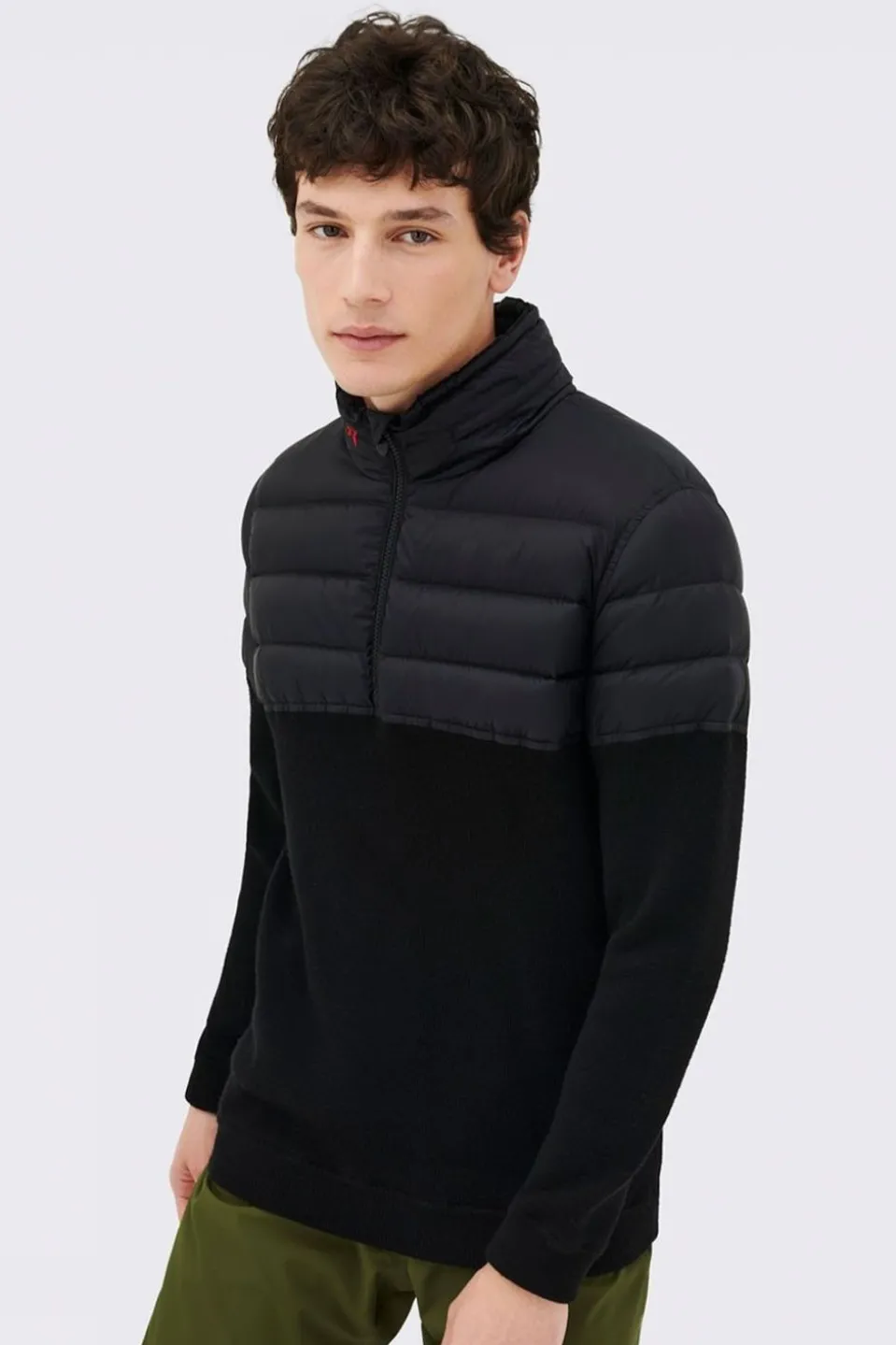 Mens Apres Half Zip Fleece