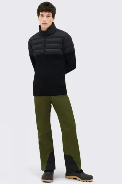 Mens Apres Half Zip Fleece