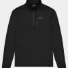 Mens Bake Grid Quarter Zip Fleece