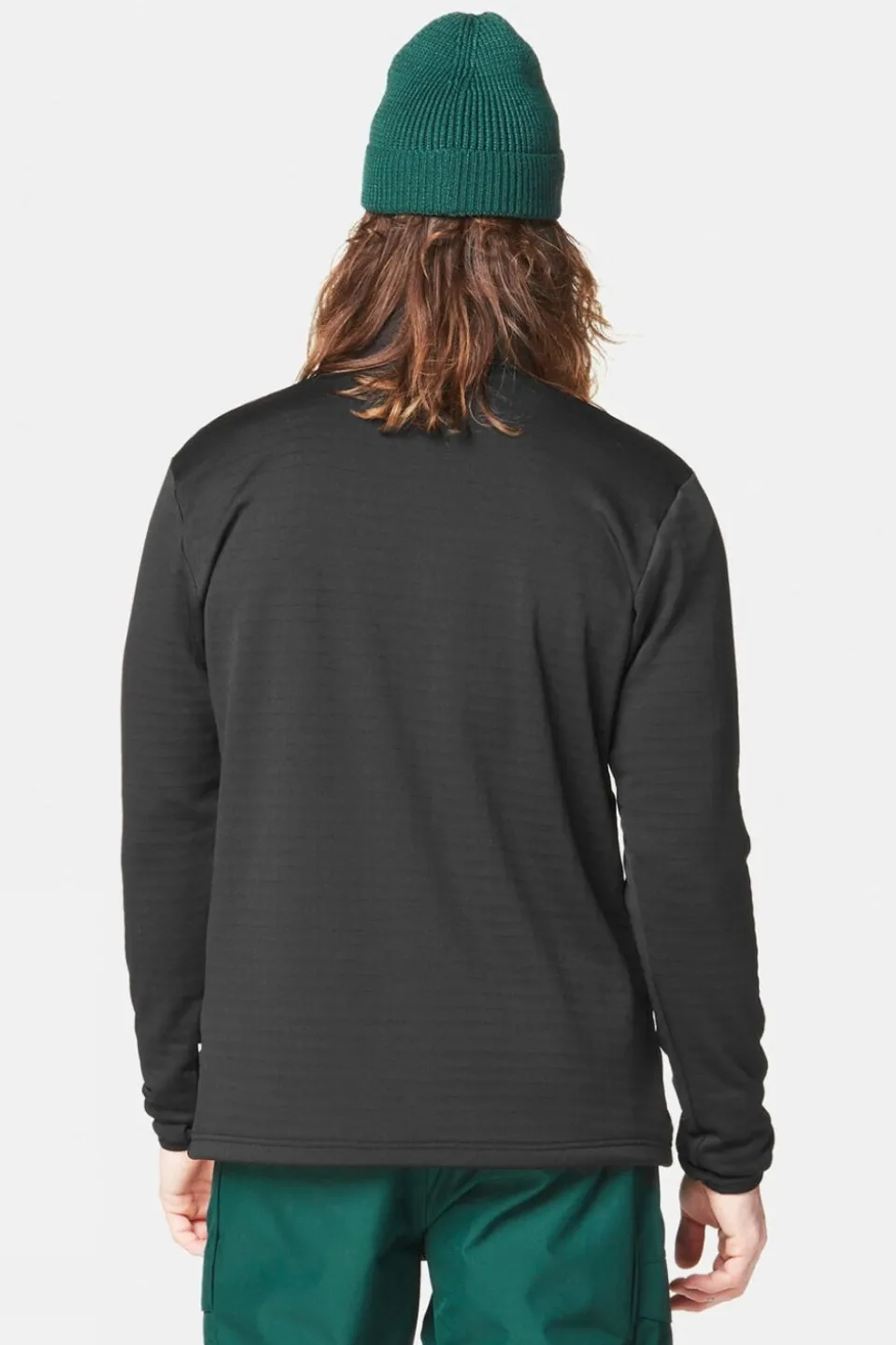Mens Bake Grid Quarter Zip Fleece