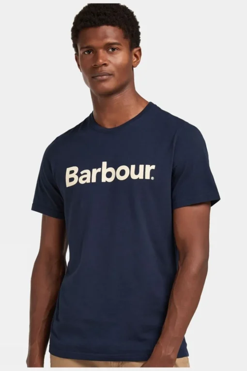 Mens Barbour Logo Tee