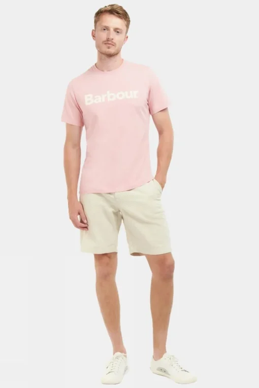 Mens Barbour Logo Tee