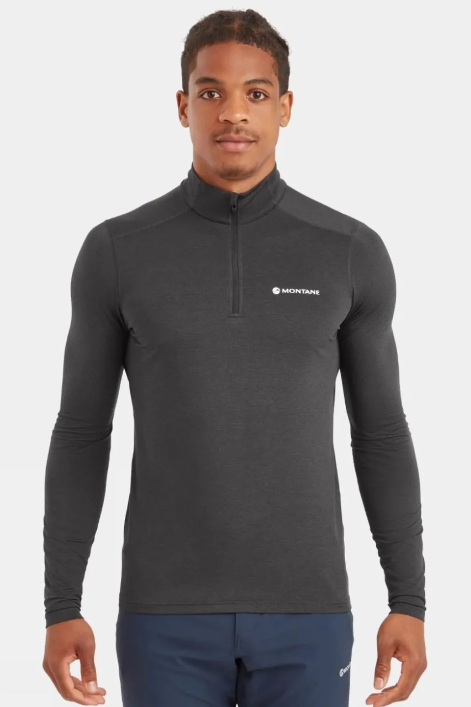 Mens Dart XT Zip Neck Base Layer Top