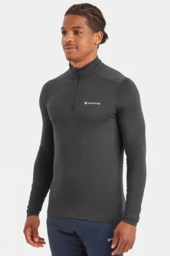 Mens Dart XT Zip Neck Base Layer Top