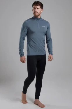 Mens Dart XT Zip Neck Base Layer Top