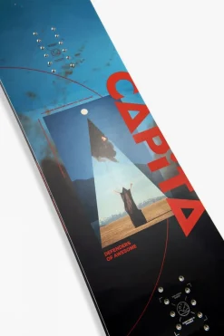 Mens Defenders Of Awesome Snowboard - Wide