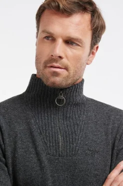 Mens Essential Half Zip Jumper