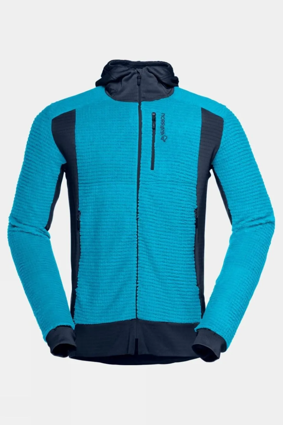 Mens Falketind Alpha120 Full Zip Hood Jacket