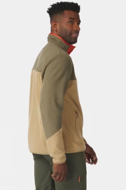 Mens Fitzroy Snap Fleece Top