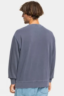 Mens Garment Dye Crew Sweatshirt