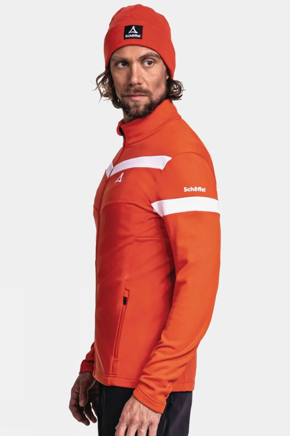 Mens Heuberg Full Zip Fleece