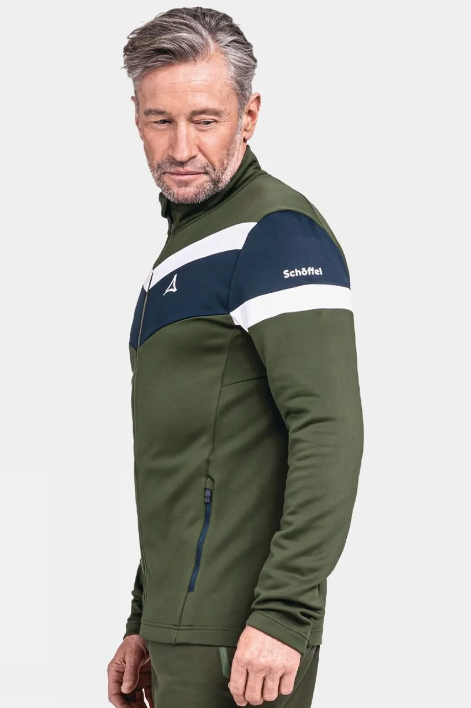 Mens Heuberg Full Zip Fleece