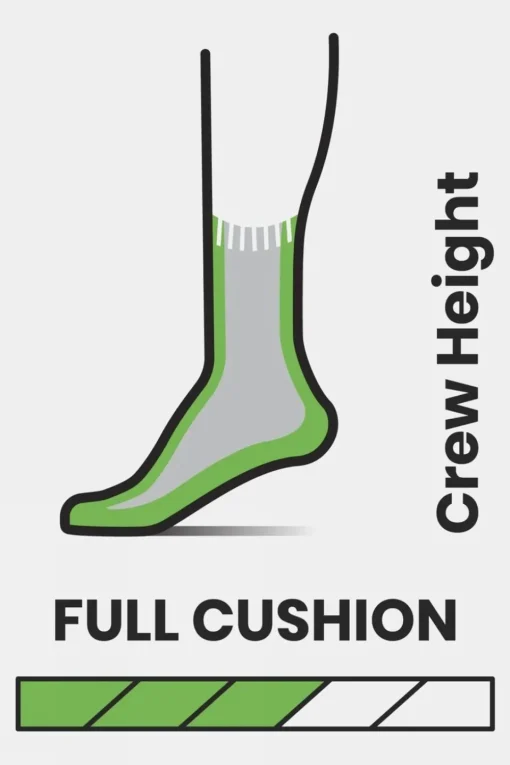 Mens Hike Full Cushion Crew Socks