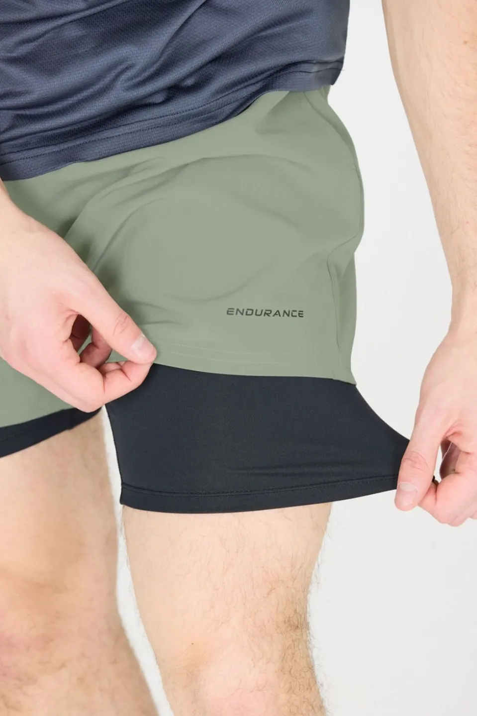Mens Kros 2-In-1 Running Shorts